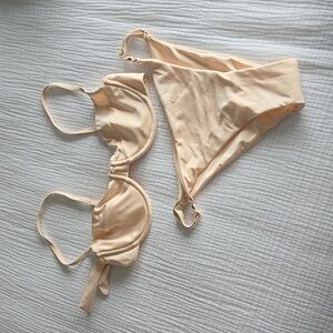 Maui top and Capri bottom in Vanilla